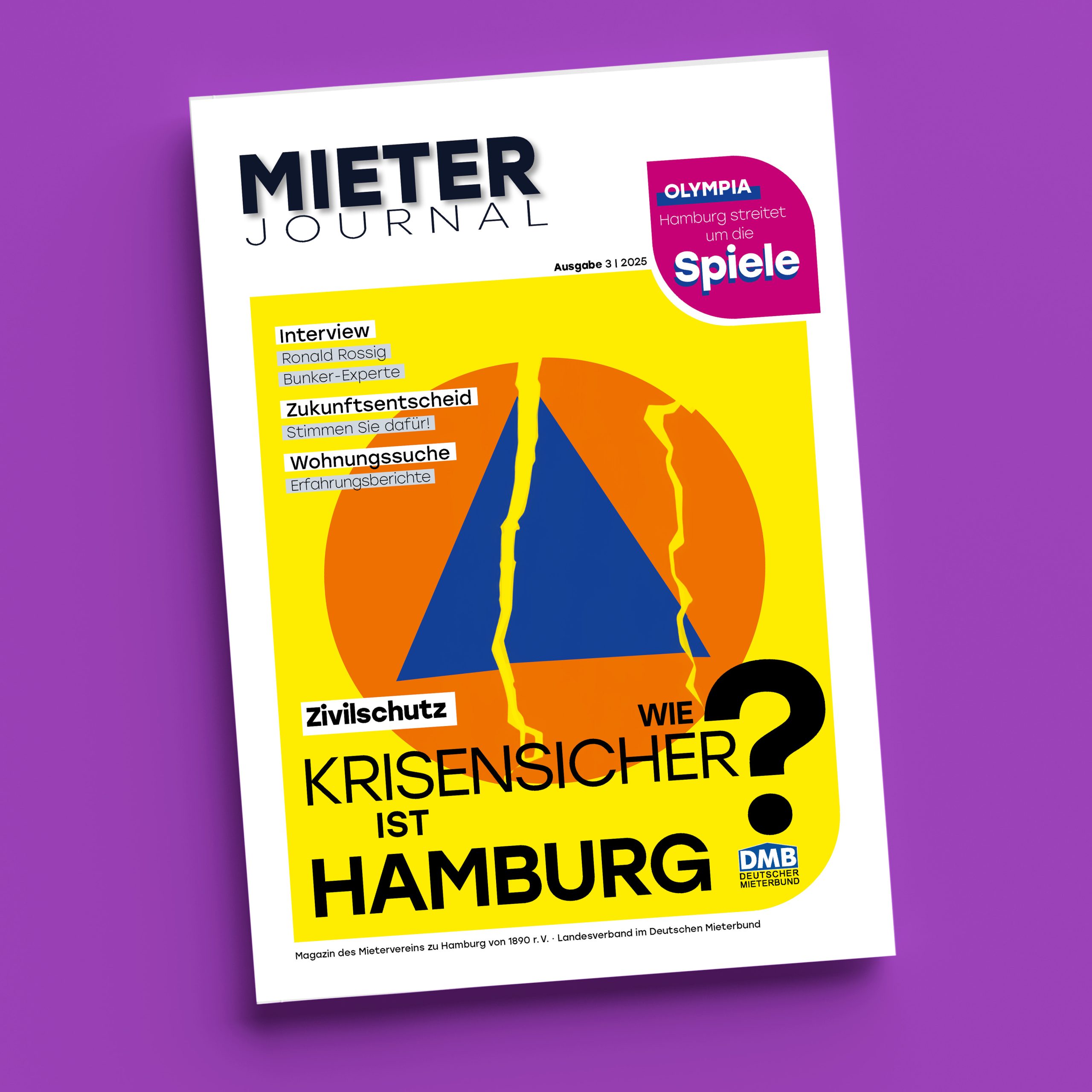 Bild Teaser für das MieterJournal 3/2025